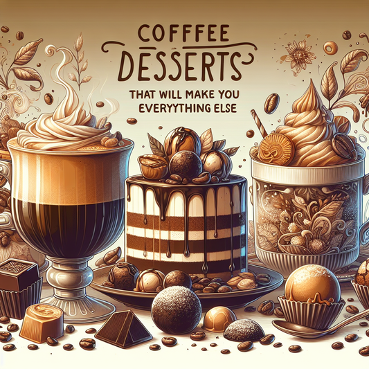 Coffee Desserts That Will Make You Forget Everything Else.