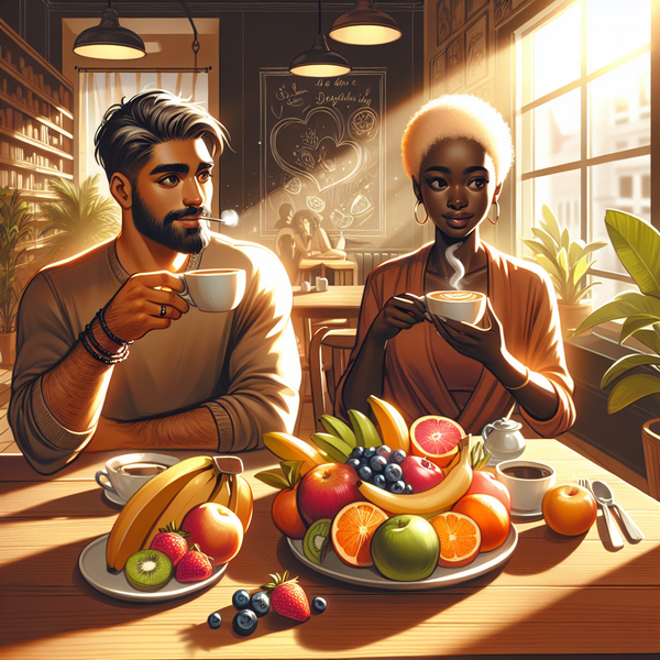 Coffee and Fruit: A Refreshing and Healthy Pairing.