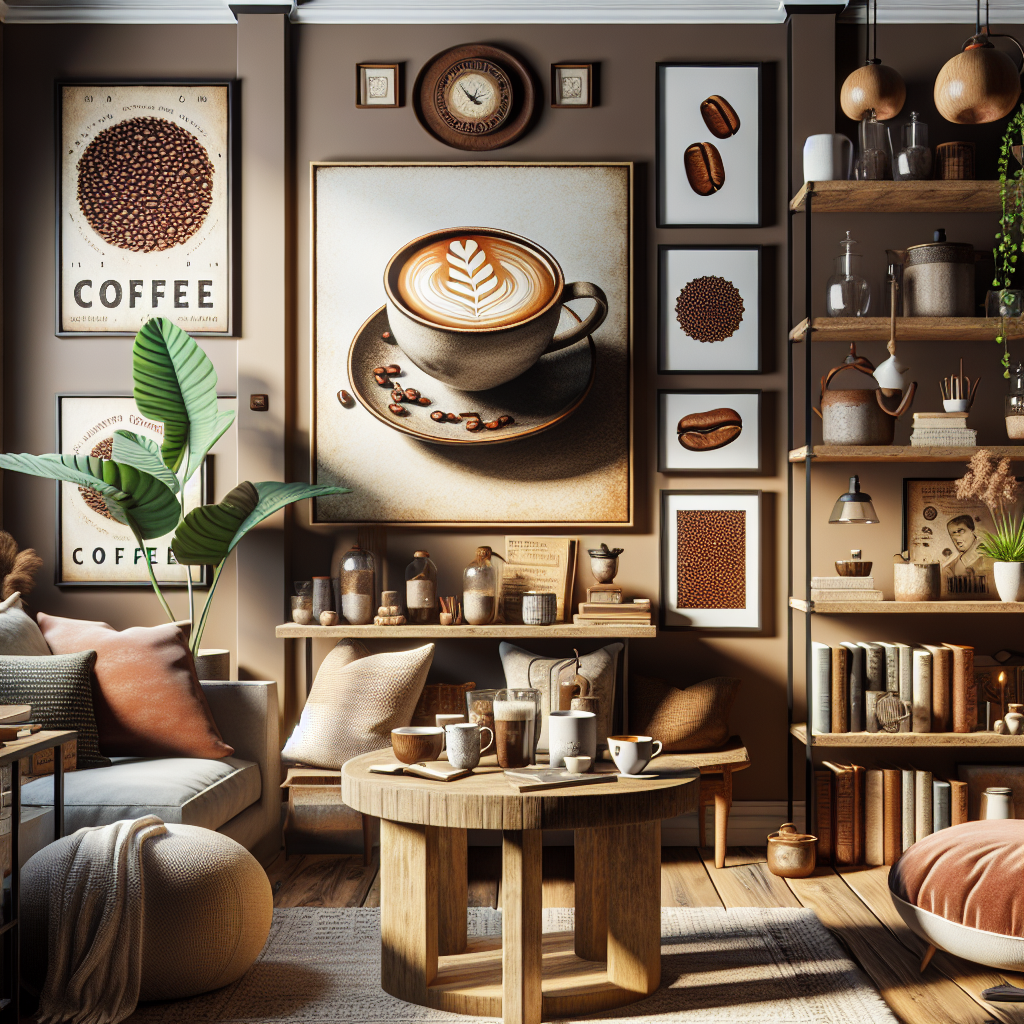 Coffee and Home Decor: Incorporating Your Love for Coffee into Your Space