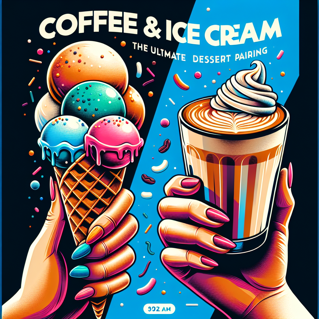 Coffee and Ice Cream: The Ultimate Dessert Combination.