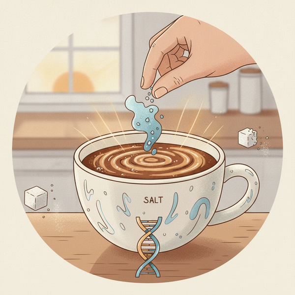 Put Down the Sugar! Why a Pinch of Salt Is the Biological Secret to Fixing Bitter Coffee Instantly.