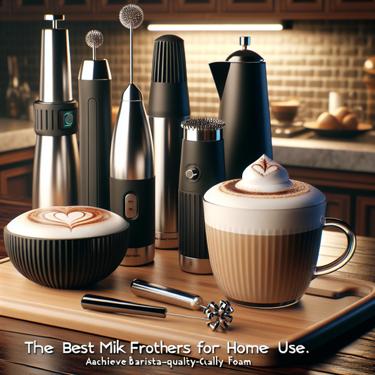 The Best Milk Frothers for Home Use: Achieve Barista-Quality Foam.
