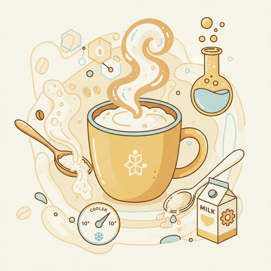 The Lactose Leverage: Why Steaming Your Milk 10 Degrees Cooler Is the Chemistry Hack That Makes Sugar Obsolete.