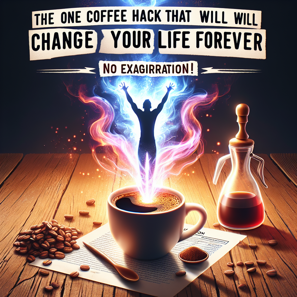 The One Coffee Hack That Will Change Your Life Forever (No Exaggeratio ...