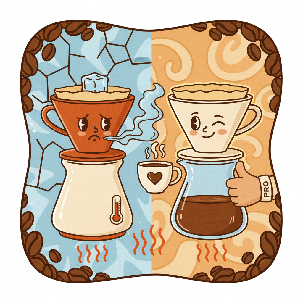 The Thermal Trap: Why Your Expensive Ceramic Dripper Is Stealing Heat (and Why Pros Secretly Prefer Plastic).