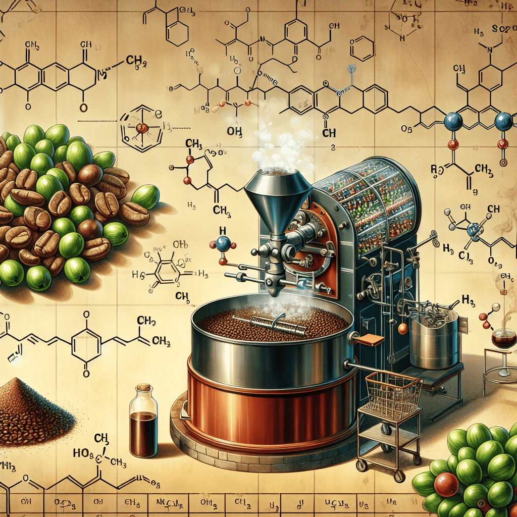 The Science Behind Coffee Roasting (Chemical reactions and flavor development during roasting.)