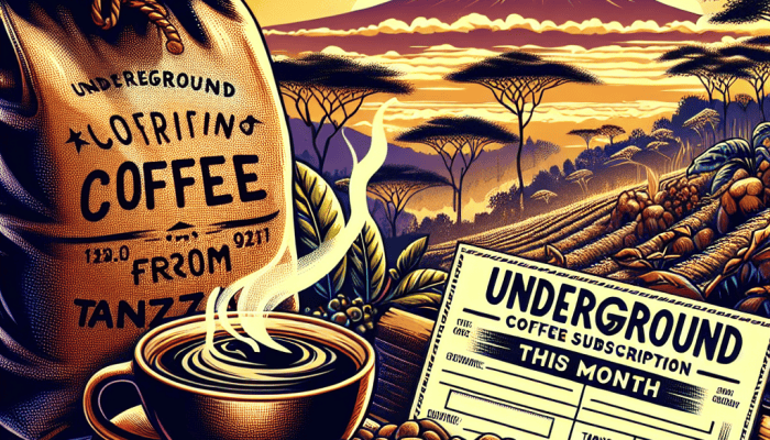Tanzania Coffee, Underground coffee subscription this month