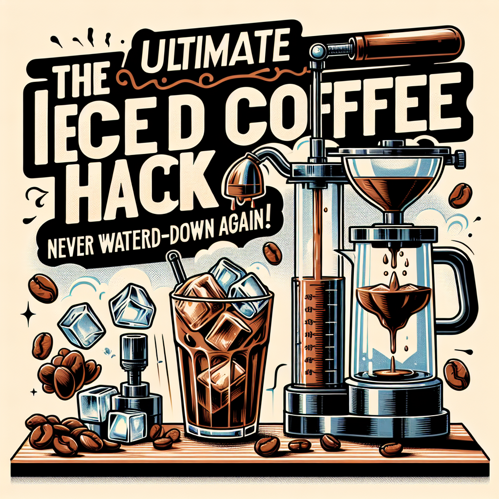 The Ultimate Iced Coffee Hack: Never Watered-Down Again!