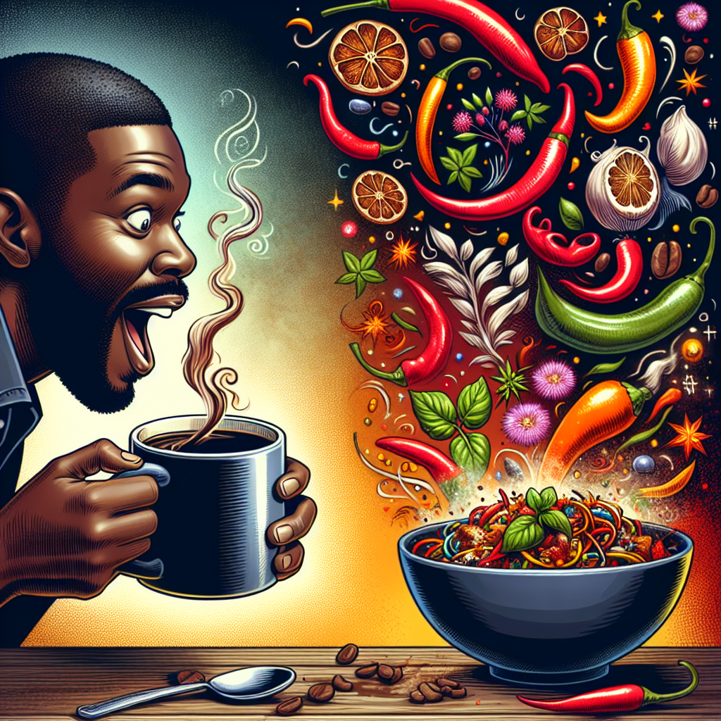 Coffee and Spicy Food: The Unexpected Flavor Combination.